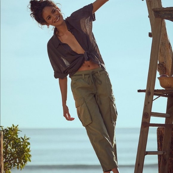 Free People Pants - Free People Desert Cargo Pants